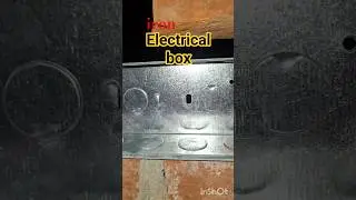 mattel electrical box #box #iron #mattel wall 🧱  fitting process in working 💪 👷&zwj;♂️ 👍