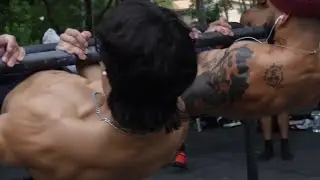 Sesh insanos do in&iacute;cio de 2025 (sat, full push ups) 🔥