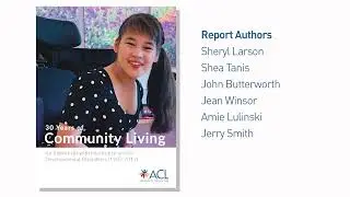 30 Years of Community Living presentation