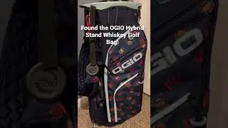 Found the OGIO Hybrid Stand Whiskey Golf Bag! #golf #subscribe #golfbag #whiskey #soldout