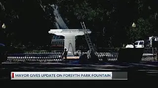 Mayor Johnson updates Forsyth Park Fountain timeline