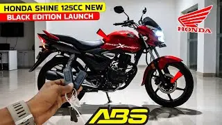 New Honda Shine 125 Black Edition 2026 &ndash; Price, Specs & Review नया Black Look & Mileage!