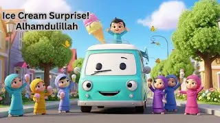 Allah Gives Us Happy Days  | Fun Islamic Ice Cream Song for Kids | Little shahree