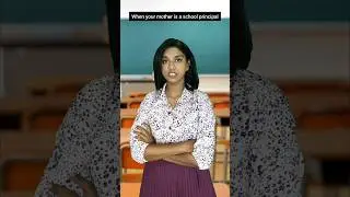 Mom Principal🤯 #youtube #shorts #classroom #viral  #school #trending #yt #comedy #funny