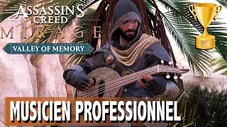 MUSICIEN PROFESSIONNEL 🏆 - Collectez toutes les m&eacute;lodies d'Oud  ASSASSIN'S CREED MIRAGE