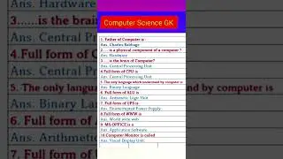 #gkstudy #computersciencegk#interestinggk #importantgk #music #english #staticgk#shorts