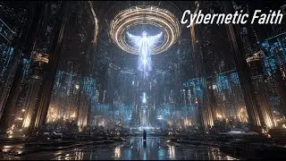 Cybernetic Faith | Digital Divinity & AI Religion | Futuristic Ambient & Cyberpunk Soundscape