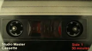 Cassette Tape Loopable/ Musical Background| Free HD Stock Footage