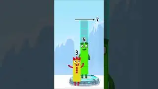 Numberblocks Learn to Count 3 & 4 in Hawaii Magic Run World New Season | Numberblocks Adventure