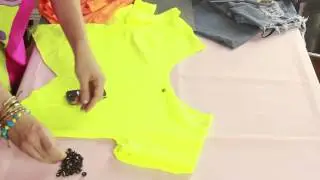 How to Stud Clothes : Style Creations