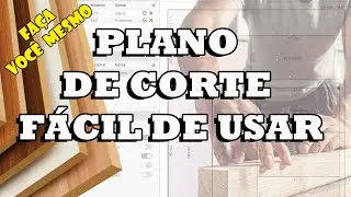 PLANO DE CORTE no seu PC sem instalar nada! F&aacute;cil de usar!