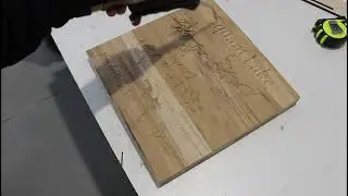 Custom Squam Lake Map | Teak Wood & Epoxy Lake Art for Home Decor