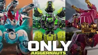 Juggernauts ONLY Hangar | Big Firepower Loaded Up | WR Frontiers