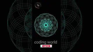 😱circle 🔴 coding using python 😱