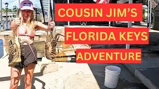 Cousin Jim&rsquo;s Florida Keys Lobster Adventure!  Catching with the Family