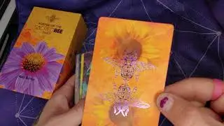 The Keeper of the Sacred Bee Tarot by Kelly Burton ~Deck Flip Through~