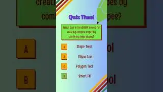 CorelDRAW Quiz!! #learncoreldraw #quiz #corel #quizapp