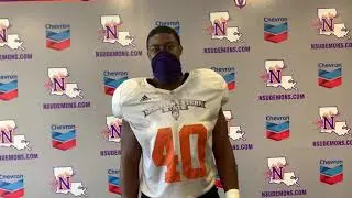 Freshman linebacker Princeton Malbrue discusses his strong play in Sunday&rsquo;s scrimmage.