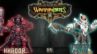 Warmachine & Hordes - Khador (Harkevich) vs. Retribution of Scyrah (Rahn) - 75pt Battle Report