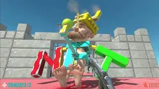 FPS Death Run with All Weapons - Animal Revolt Battle Simulator