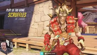 POTG! JUNKRAT ONE TRICK - CHRO! PROLIKECHRO JUNKRAT GAMEPLAY OVERWATCH SEASON 35 TOP 500