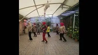 Funky Groove Line Dance  Choreo Anny Ap (INA),Ria Lolong(INA),Eric  Rinaldi (INA) by d'New Dadakan  