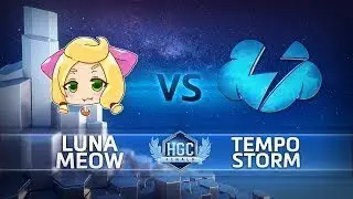 Финал HGC 2018 - Игра 2 - Luna Meow против Tempo Storm - Групповой этап