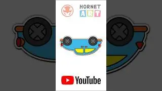 🚘 How to Draw Blue Vintage Car for Kids
