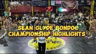 SEAN GLYDE BONDOC | CHAMPIONSHIP HIGHLIGHTS