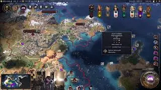 Civ 7 Edward Teach Carthage Ep. 2: Embracing More Pirate Vibes
