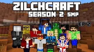 ZilchCraft season 2 SMP | Ep.2 playing with nether portals