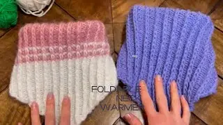 (Short Version)Quick & Easy Tutorial: How to Knit a Foldable Neck Warmer &ndash; Beginners Knitting Guide