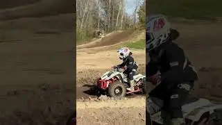 Youth quad action from Twisted weekend 2024 #atv #atvmotocross #motocross #atvmx