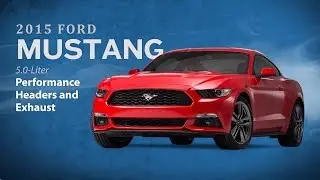 2015-17 Ford Mustang Headers and Exhaust - Before and After