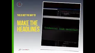 8. Credentials leaking