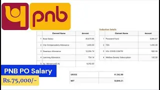 PNB PO Salary | IBPS PO Salary 2021 | Latest Bank Salary 2021