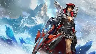 |Vainglory|- Roam Catherine, Winter Skin! Gameplay [Ranked]