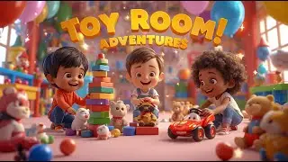 Toy Room Adventures | Kids Nursery Rhymes | Fun Songs & 3D Cartoons For Kids