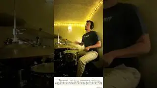 Drum groove septuplets on fire 🔥🔥 #drums #drumfill #drummingpassion #septupletsgroove #mahodrums