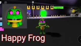 How to get Happy Frog badge+Morph in Fnaf New Skin Roleplay