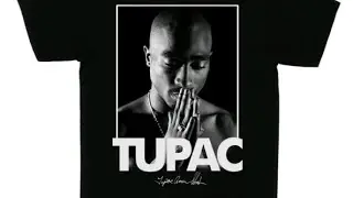 Tupac T shirt Happy New year 2024