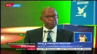 Kenyan companies have been urged to integrate the sustainable development goals