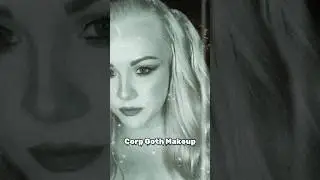 Corp Goth Makeup Tutorial #makeuptutorial #goth