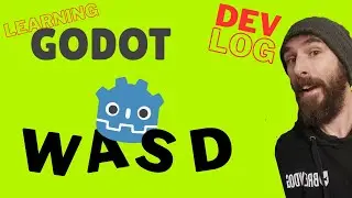 WASD Movement Setup in Godot 4 | Devlog | Learning Godot (not a tutorial!)