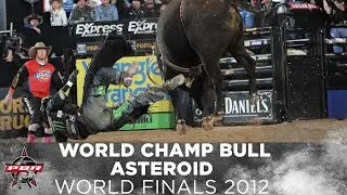 2012 World Champion Bucking Bull: ASTEROID Sends Riders to The Moon to Become World Champion