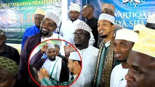 BINGWA WA MUNAKASHA UST. SAIDI WA MOMBASA USO KWA USO NA SH WALID KWENYE MAULID