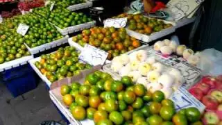 Fruktmarkand i Thailand