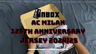 Uboxing AC Milan 125th anniversary jersey 2024