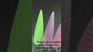 Efecto az&uacute;car full y difuminado  #nails #nailart #u&ntilde;as #sugareffects