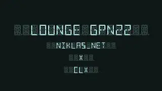 niklas_net with Visuals by clx at GPN22